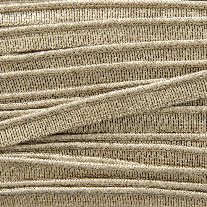 Holly Hunt Great Plains Shimmer Cord Pale Gold Trim Sample 094/04