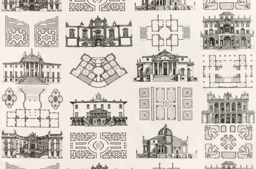 Pierre Frey Palazzo Mine De Plomb Fabric Sample F2747001