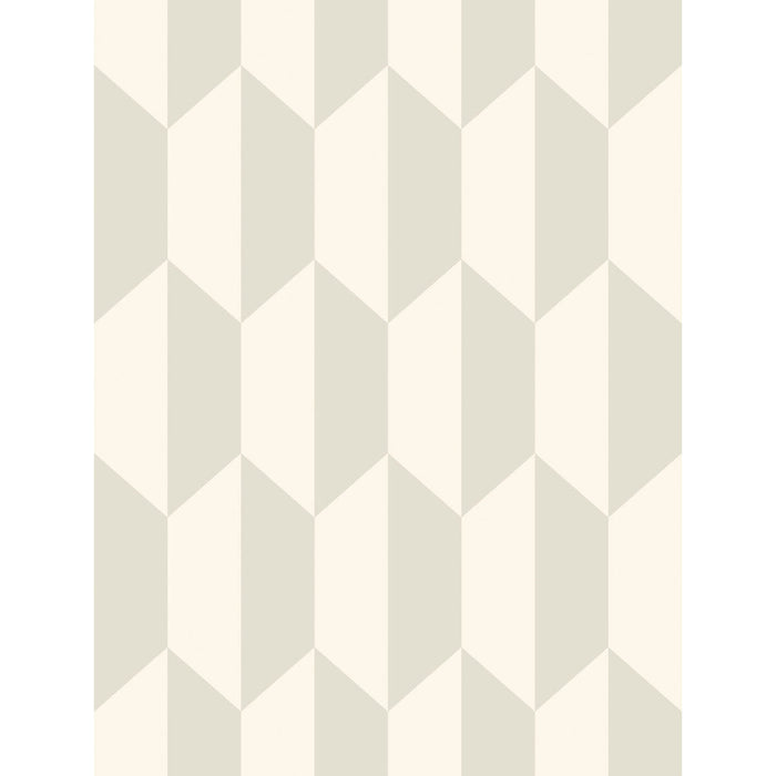 Cole & Son Tile White And Stone Wallpaper Sample 105/12052.CS.0