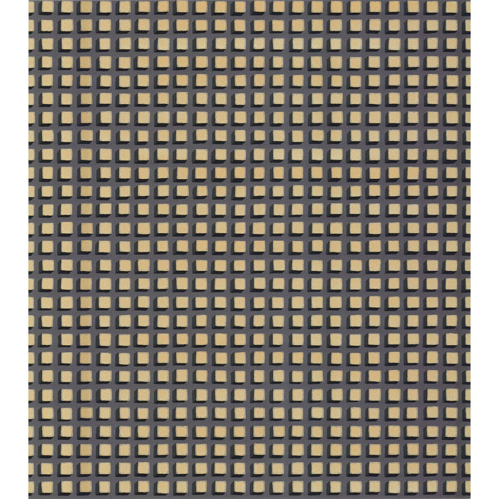Cole & Son Mosaic Black And Gold Wallpaper Sample 105/3013.CS.0