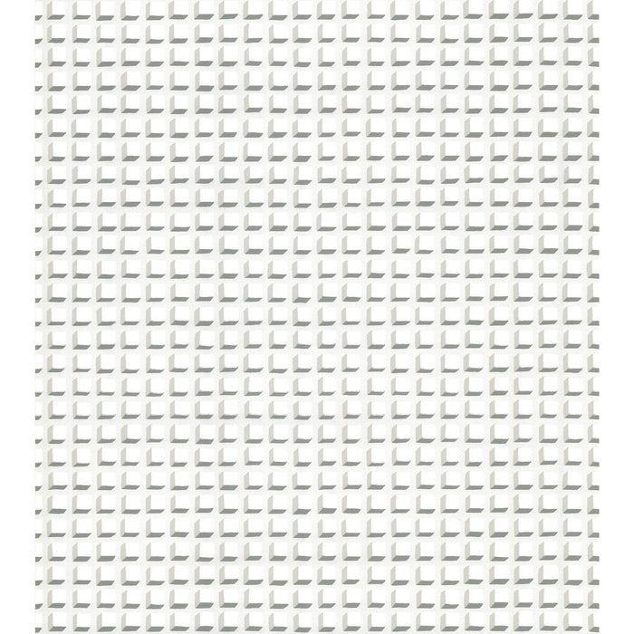 Cole & Son Mosaic White And White Wallpaper Sample 105/3015.CS.0