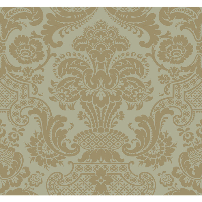 Cole & Son Carmen Cs Khaki Wallpaper Sample 108/2006.CS.0