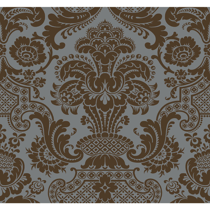 Cole & Son Carmen Cs Charcoal Wallpaper Sample 108/2010.CS.0