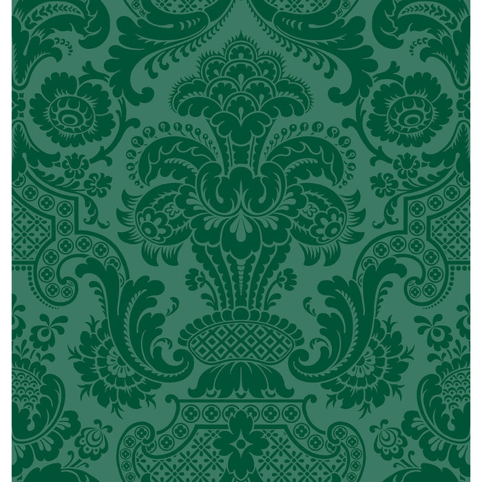 Cole & Son Petrouchka Green Wallpaper Sample 108/3012.CS.0