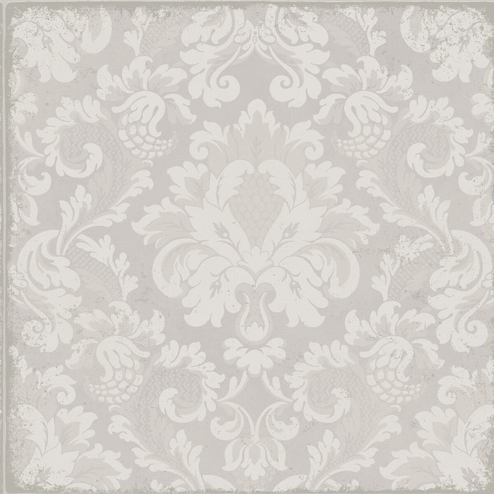 Cole & Son Stravinsky White Wallpaper Sample 108/4020.CS.0