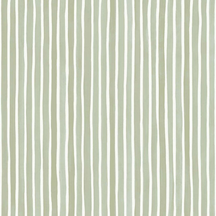 Cole & Son Croquet Stripe Olive Wallpaper Sample 110/5030.CS.0