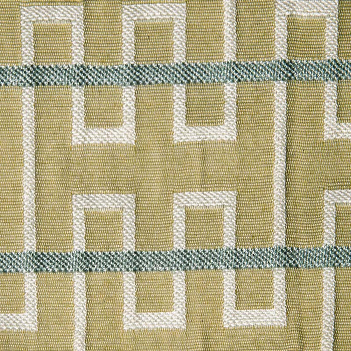 Calvin Labyrinth (ls) Sage & Aqua Fabric Sample 11151