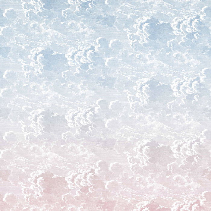 Cole & Son Nuvole Al Tramonto Dusk/Pink Wallpaper Sample 114/3007.CS.0
