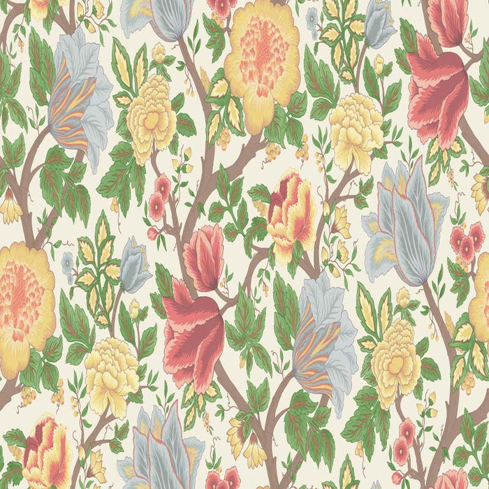 Cole & Son Midsummer Bloom Ch/Rge/Lf Wallpaper Sample 116/4013.CS.0