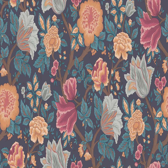 Cole & Son Midsummer Bloom Oran/Rose Wallpaper Sample 116/4014.CS.0