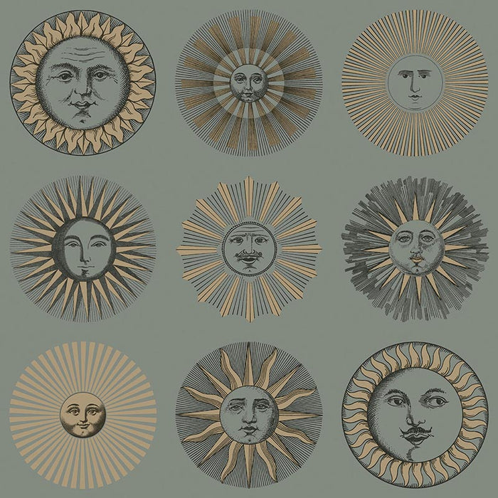 Cole & Son Soli Sage & Rose Gold Wallpaper 123/1003.CS.0
