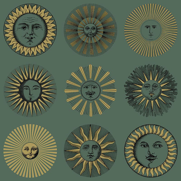Cole & Son Soli Emerald & Gold Wallpaper 123/1005.CS.0