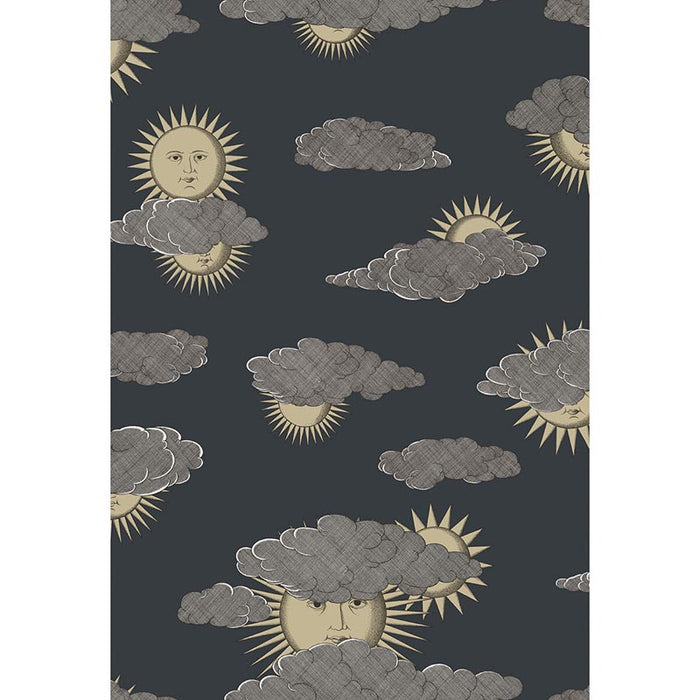 Cole & Son Soli E Nuvole Gold Silver Wallpaper 123/2008.CS.0
