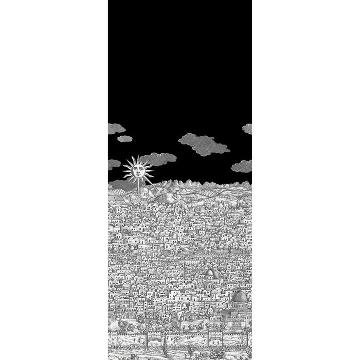Cole & Son Vista Mediterranea Charcoal Wallpaper 123/3012.CS.0