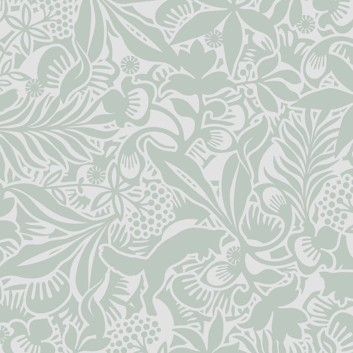 Schumacher Fantasia Garden Mineral Wallpaper 1478