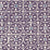 China Seas Nitik Ii Purple Navy Fabric Sample 149-44