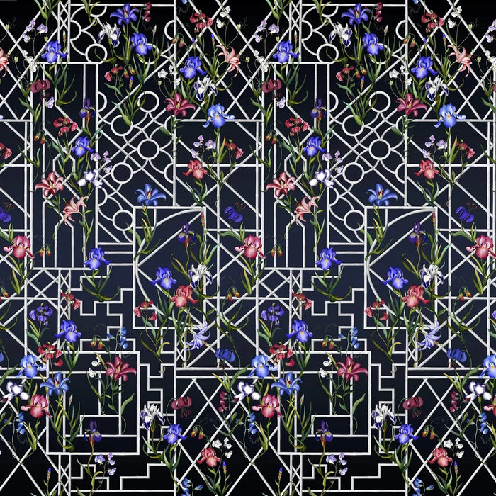 Christian Lacroix Fretwork Garden Panoramic Panel 2 Wallpaper PCL7053-02