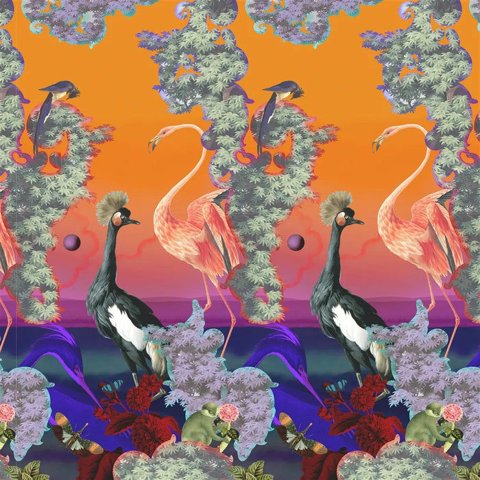 Christian Lacroix Novafrica Sunset Scene 1 Panel 1 Wallpaper PCL7049-01