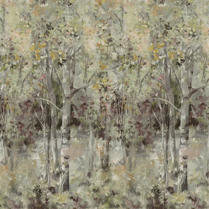 Designers Guild Bois De Bouleau Grasscloth Scene 2 Panel 1 Wallpaper PDG1186-01