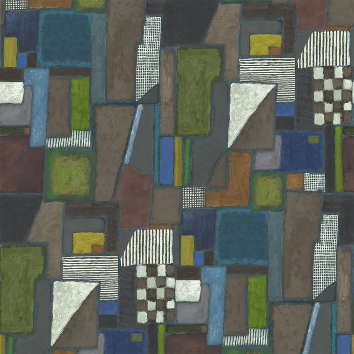 Designers Guild Raku Patchwork 2 Fabric FDG3168-02
