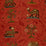 Schumacher La Menagerie Flame Red Fabric Sample 172762