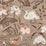 Schumacher Lotus Garden Mocha Fabric Sample 172934