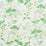 Schumacher Lotus Garden Leaf Fabric Sample 172939