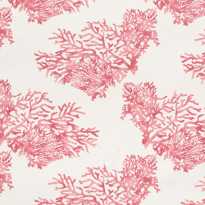 Schumacher Great Barrier Reef Pink Fabric 175365