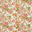 Schumacher Huntington Gardens Coral Fabric Sample 175561