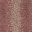 Schumacher Iconic Leopard Raisin/Natural Fabric Sample 175726