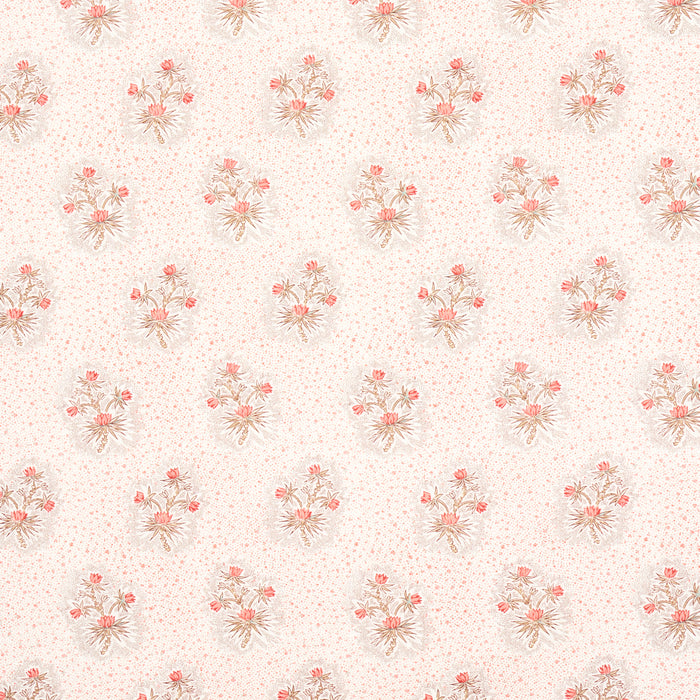 Schumacher Cassis Floral Rouge Fabric 175970