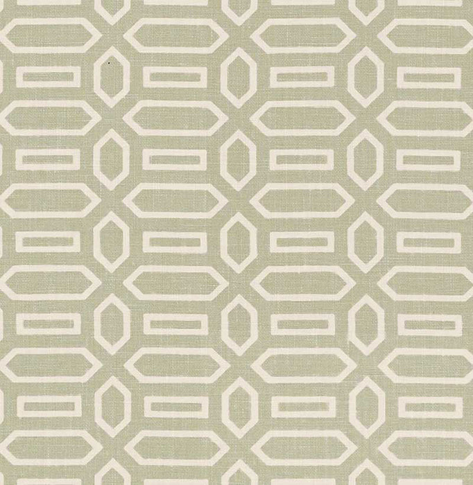 Schumacher Pavilion Sage Fabric 176143