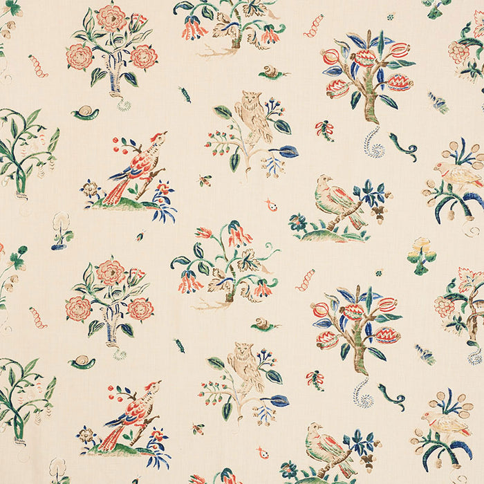 Schumacher Magical Menagerie Primary Fabric 176752