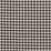 Schumacher Stella Black & Natural Fabric Sample 177087