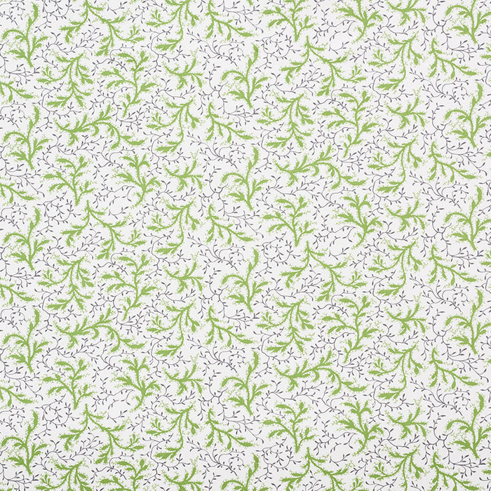 Schumacher Sprig Moss Fabric Sample 177831