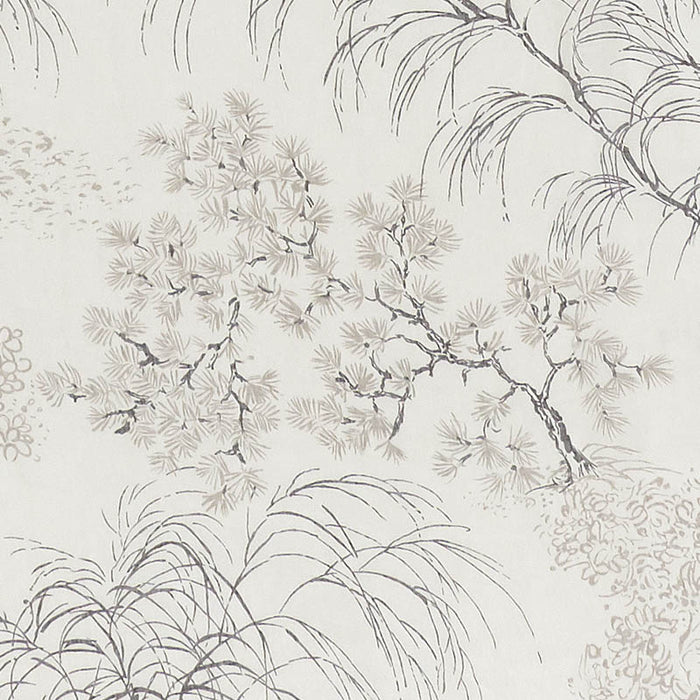 Schumacher Mori Sheer Neutral Fabric Sample 178361