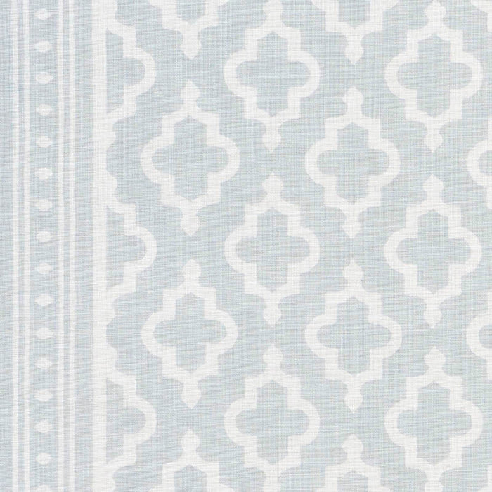 Schumacher Jake Orpington Blue Fabric Sample 178432
