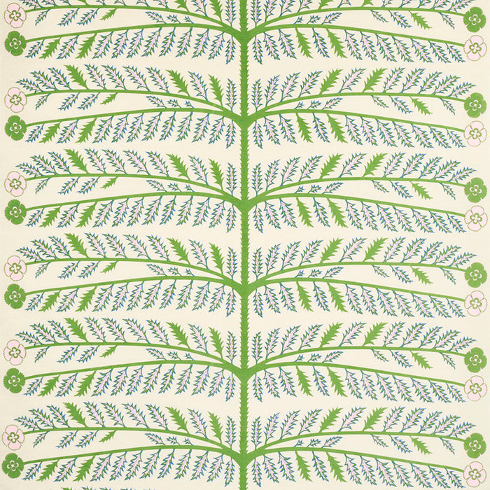 Schumacher Thistle Ivory Fabric Sample 179530