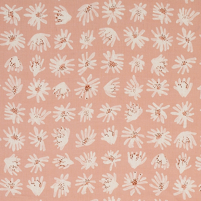 Schumacher Meadow Rock Blush Fabric 179722
