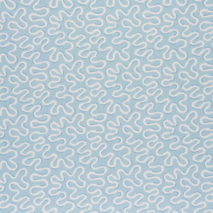 Schumacher Zoelie Aqua Fabric 180550