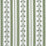 Schumacher Delft Stripe Green Fabric 180661