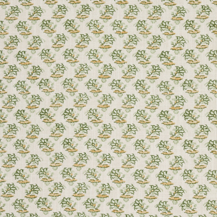 Schumacher Oleander Indoor/Outdoor Leaf Green Fabric 180761