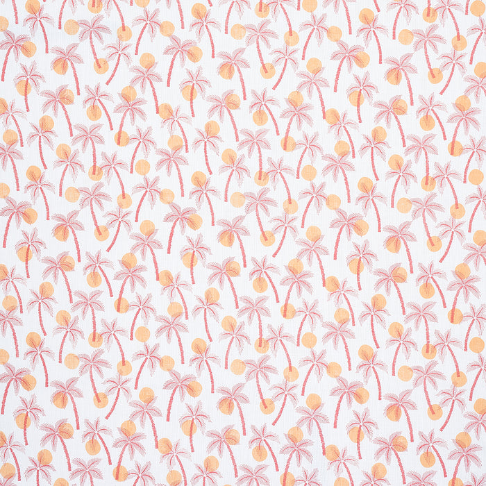 Schumacher Clarabella Palm Indoor/Outdoor Citrus Fabric 181010