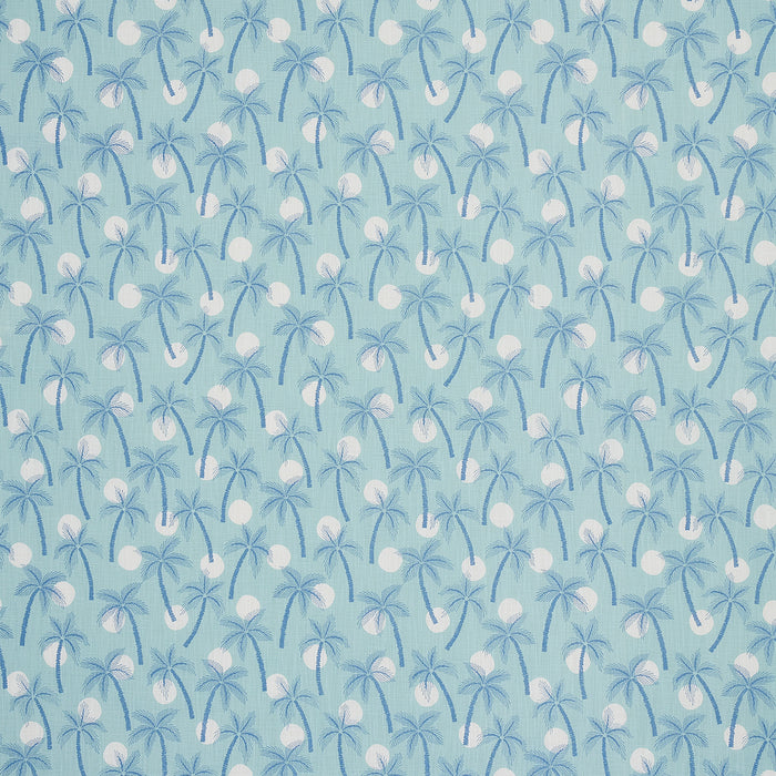 Schumacher Clarabella Palm Indoor/Outdoor Pool Fabric Sample 181012