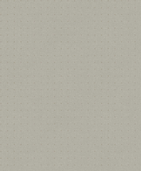 Seabrook Designs Dot Grey Wallpaper Sample 1820502