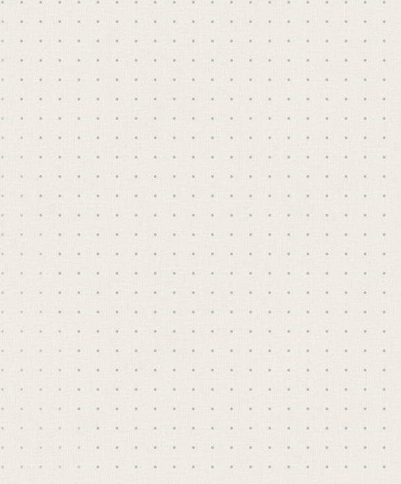 Seabrook Designs Dot Soft Grey Wallpaper Sample 1820520