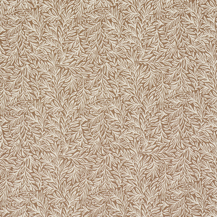 Schumacher Willow Leaf Mocha Fabric 182182