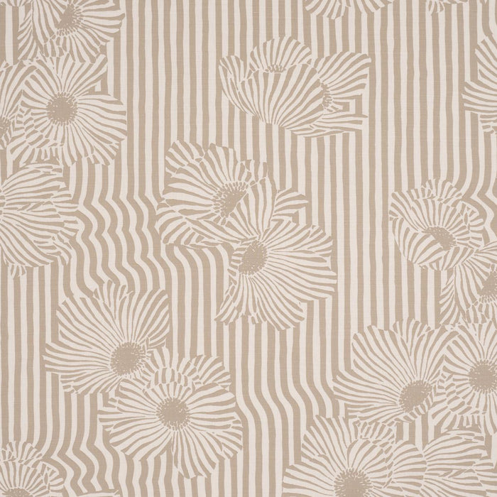 Schumacher Chaney Floral Sand Fabric 182541