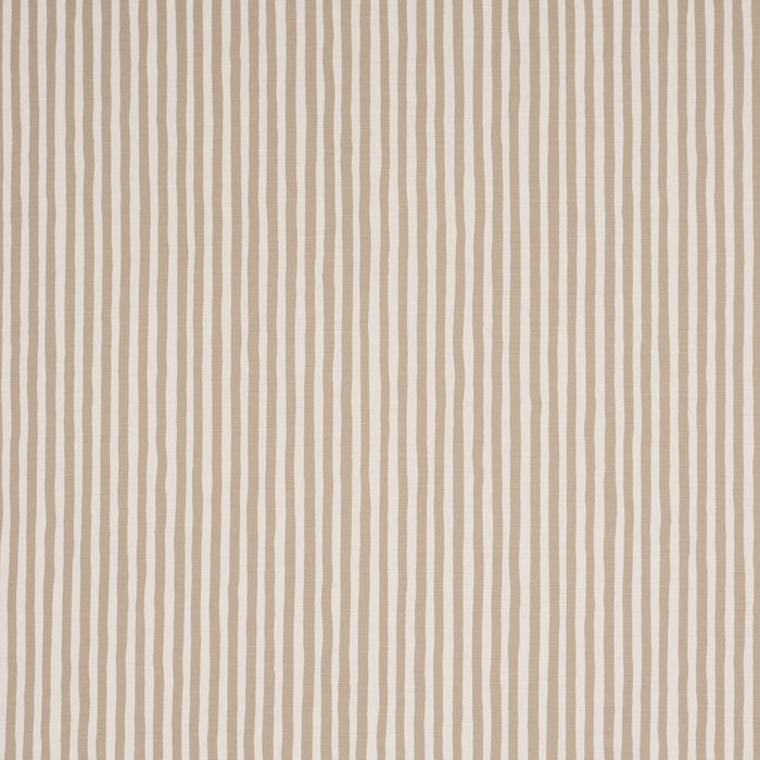Schumacher Chaney Stripe Sand Fabric 182550