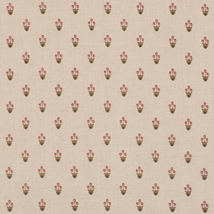 Schumacher Moira Hand Print Spice Fabric 182721